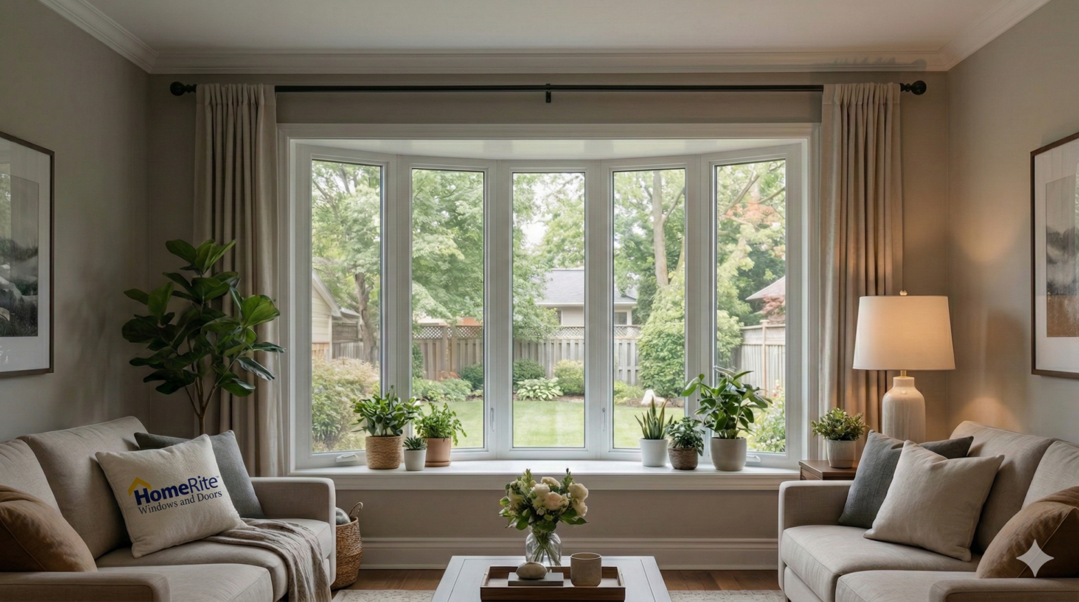 Bow window project from HomeRite